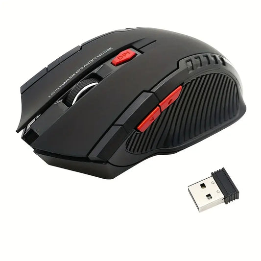 Souris Gaming Sans Fil USB – Haute Précision DPI Réglable, Ergonomique et Réactive | Composants Informatiques
