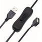 Câble USB avec Interrupteur On/Off – Rallonge Alimentation Pratique pour Gadgets USB