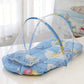 Matelas Bébé Confort avec Moustiquaire – Tapis de Sommeil Douillet pour Chambre Bébé