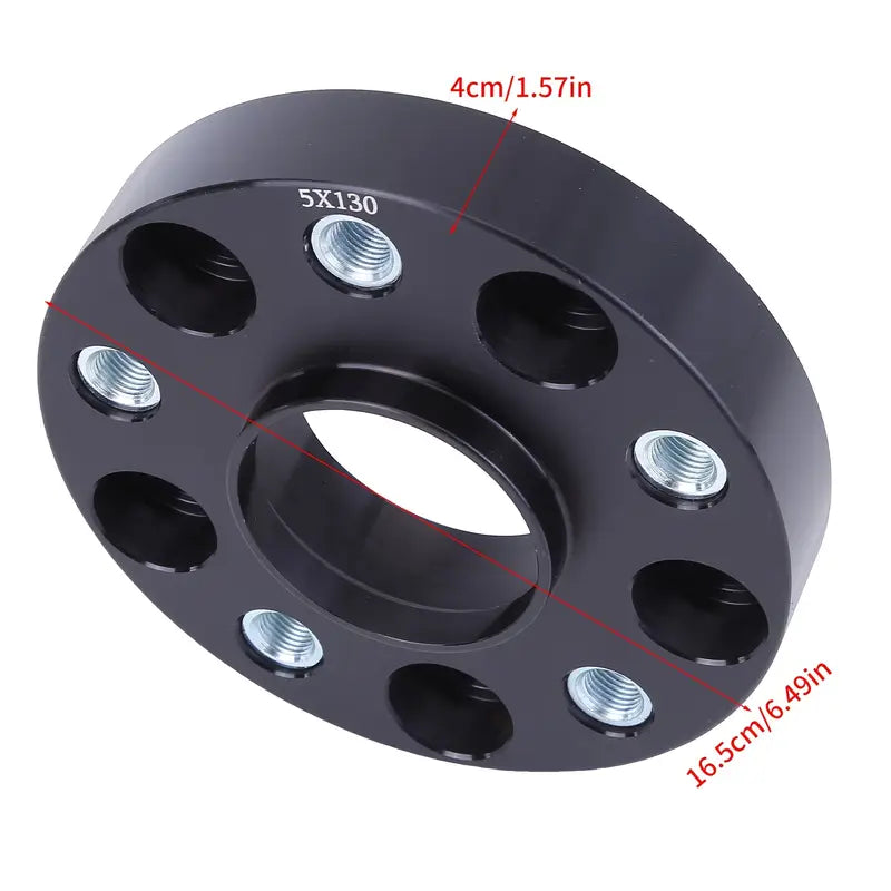 Élargisseur de Roue 5x130 en Aluminium – Cale de Jante 40mm Haute Résistance | Hubs et Adaptateurs Auto