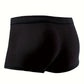 Boxer sexy homme – Sous-vêtement moulant brillant avec poche ergonomique