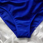 Bas de Bikini Femme Taille Haute Froncée – Effet Ventre Plat, Confort & Élégance