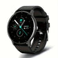 Montre connectée femme élégante – Bracelet silicone et écran tactile multifonction