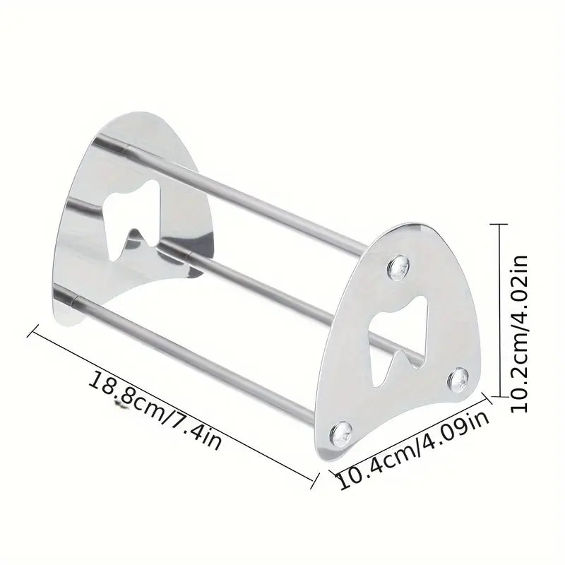 Support Métallique pour Rouleaux de Papier – Distributeur Durable en Acier Inoxydable pour Usage Dentaire et Industriel
