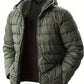 Fat Brother Plus Size Homme Extérieur Coupe-Vent Épaissi Chaud