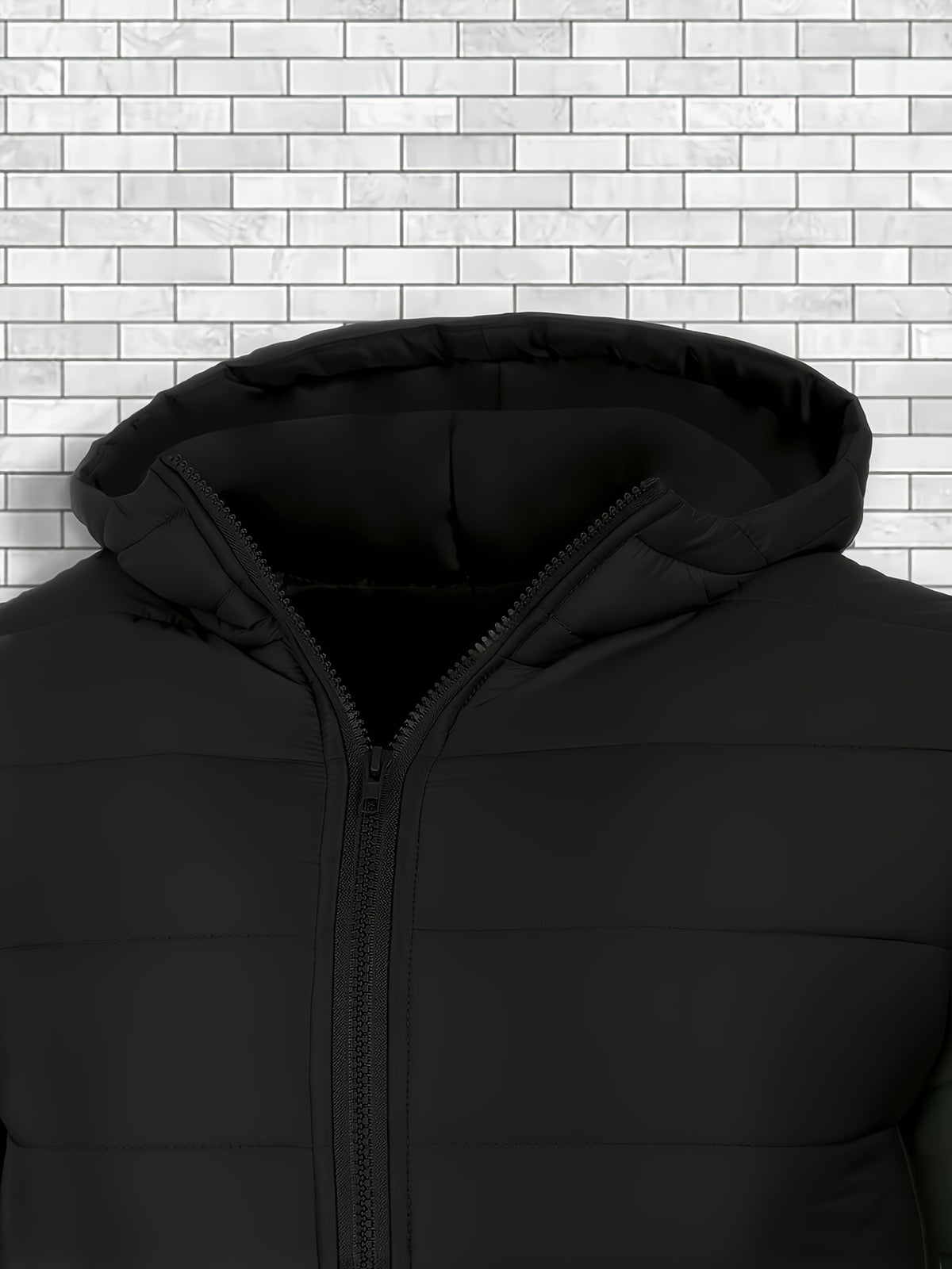 Fat Brother Plus Size Homme Extérieur Coupe-Vent Épaissi Chaud