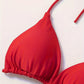 Bikini Femme 2 Pièces à Nouer – Maillot de Bain Triangle Dos Nu, Style Plage & Été Séduisant