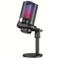 Microphone USB Professionnel avec Filtre Anti-Pop – Idéal Streaming, Chant, Podcasts & Gaming