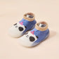 Chaussures bébé garçon souples motif lion – Chaussons premiers pas antidérapants en maille respirante