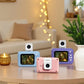 Appareil Photo Numérique pour Enfants PoddyPony – Caméra HD Rechargeable avec Écran et Objectif Amovible
