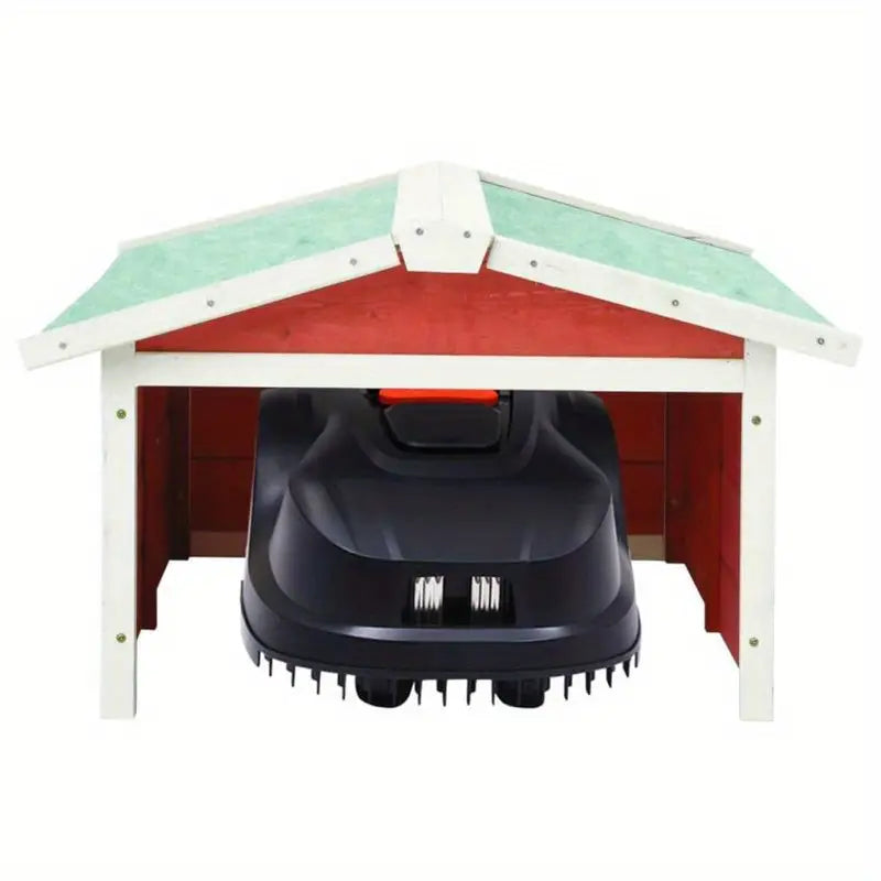 Abri de Jardin en Bois Design Cabane Extérieure Idéale pour Rangement, Outils et Tondeuse