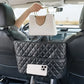 Organisateur de Voiture en Cuir – Filet de Rangement entre Sièges pour Sac à Main et Accessoires