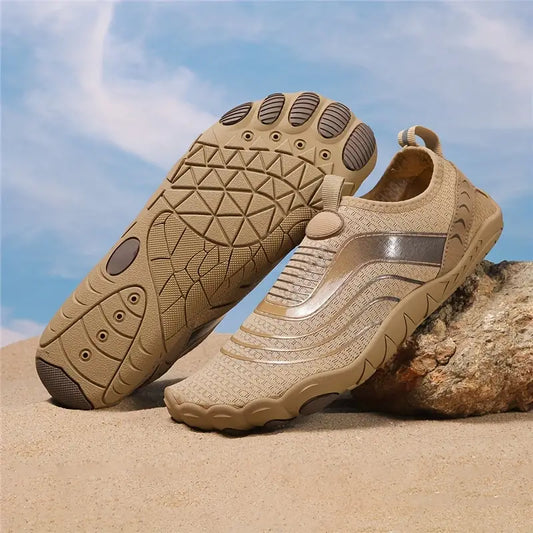 Chaussures aquatiques homme barefoot – Chaussures légères antidérapantes pour sport, plage et plein air