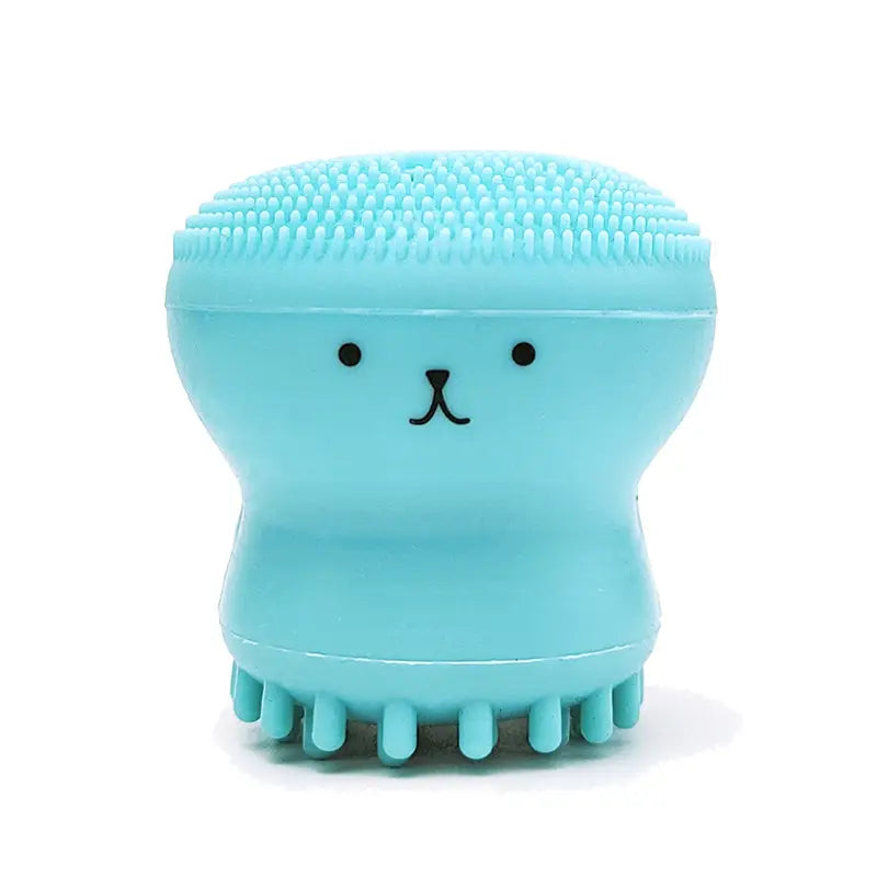 Brosse Nettoyante Visage en Silicone – Design Mignon Ourson, Exfoliante & Douce pour Tous Types de Peau