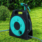 Enrouleur de Tuyau d’Arrosage Automatique Kit Complet avec Pistolet Multi-Jets pour Jardin et Terrasse