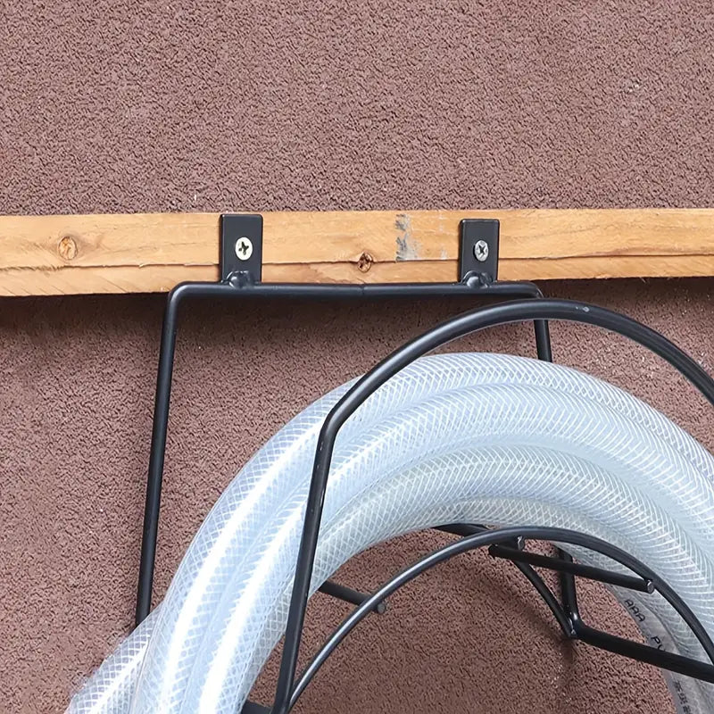 Support Mural pour Tuyau d’Arrosage – Rangement Extérieur Pratique et Gain de Place pour Jardin et Terrasse