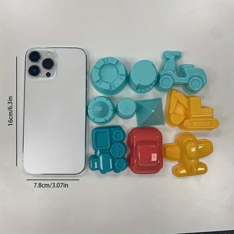 Set de plage 18 pièces avec seau, pelle, râteau et arrosoir – Jouets d’eau et sable pour enfants