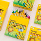 Crayons de Cire Colorés Bébé – Crayons Épais Lavables Anti-Casse pour Dessin et Éveil Créatif