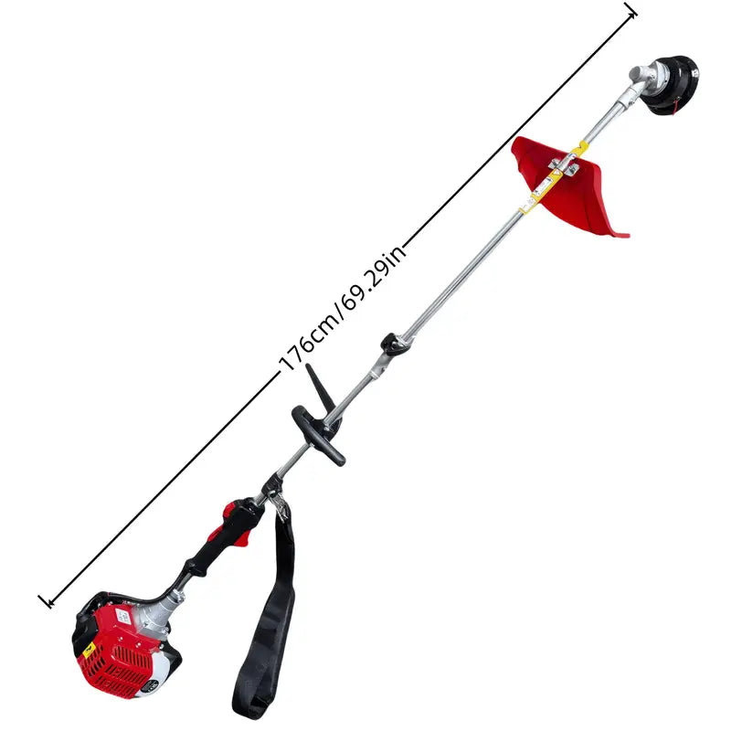 Débroussailleuse Thermique 26cc Coupe-Bordures Puissant pour Jardin et Entretien des Espaces Verts