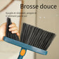 Set Balai et Pelle à Long Manche avec Brosse Anti-Poussière – Rangement Vertical et Nettoyage Facile