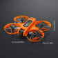 Mini Drone de Course Orange avec Caméra HD – Quadricoptère Compact 22,5 cm pour Vol Rapide et Stable