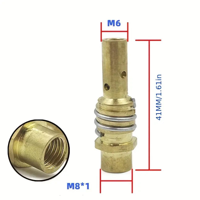 Lot de 20 buses de contact céramique pour torche plasma – Accessoires consommables de soudage MIG/TIG