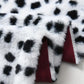 Écharpe Fourrure Dalmatien et Gants Longs Rouges Enfant – Déguisement et Accessoire Hiver