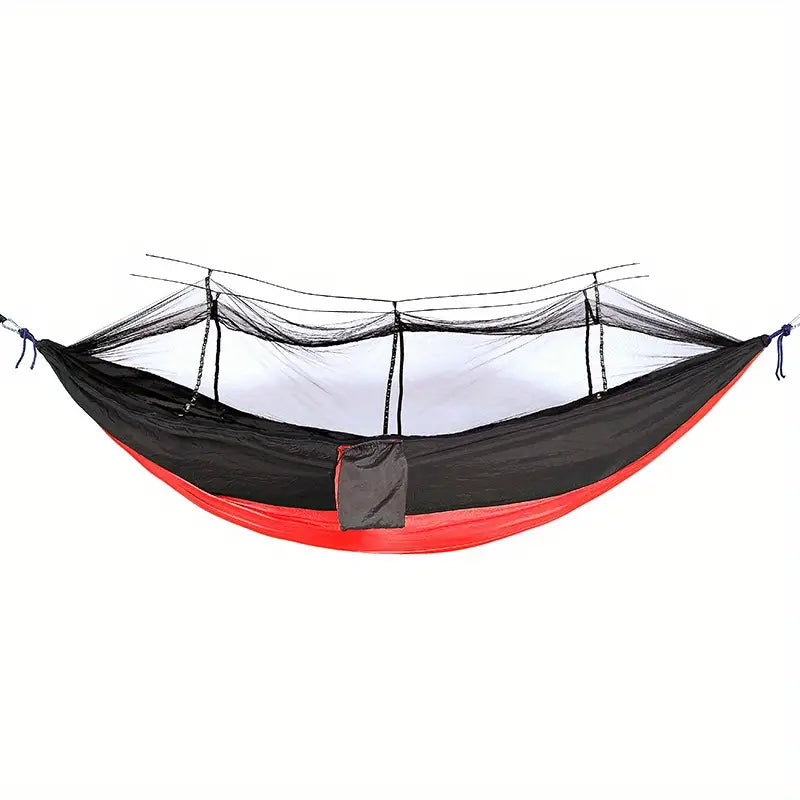 Hamac de camping avec moustiquaire intégrée – Ultraléger, portable et résistant pour randonnée et bivouac