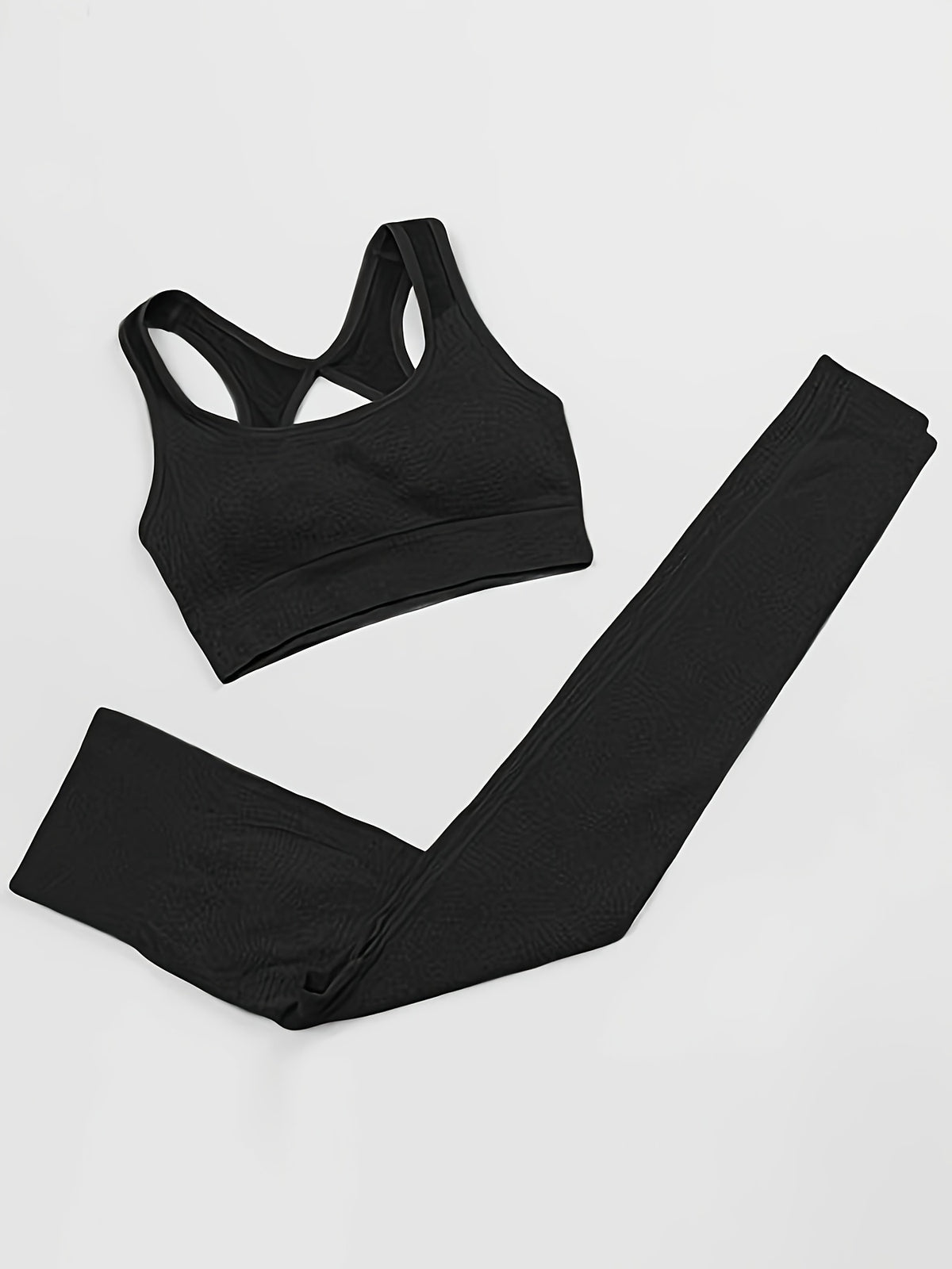 Ensembles d'Entraînement pour Femmes Deux Pièces Tenues Sans Couture