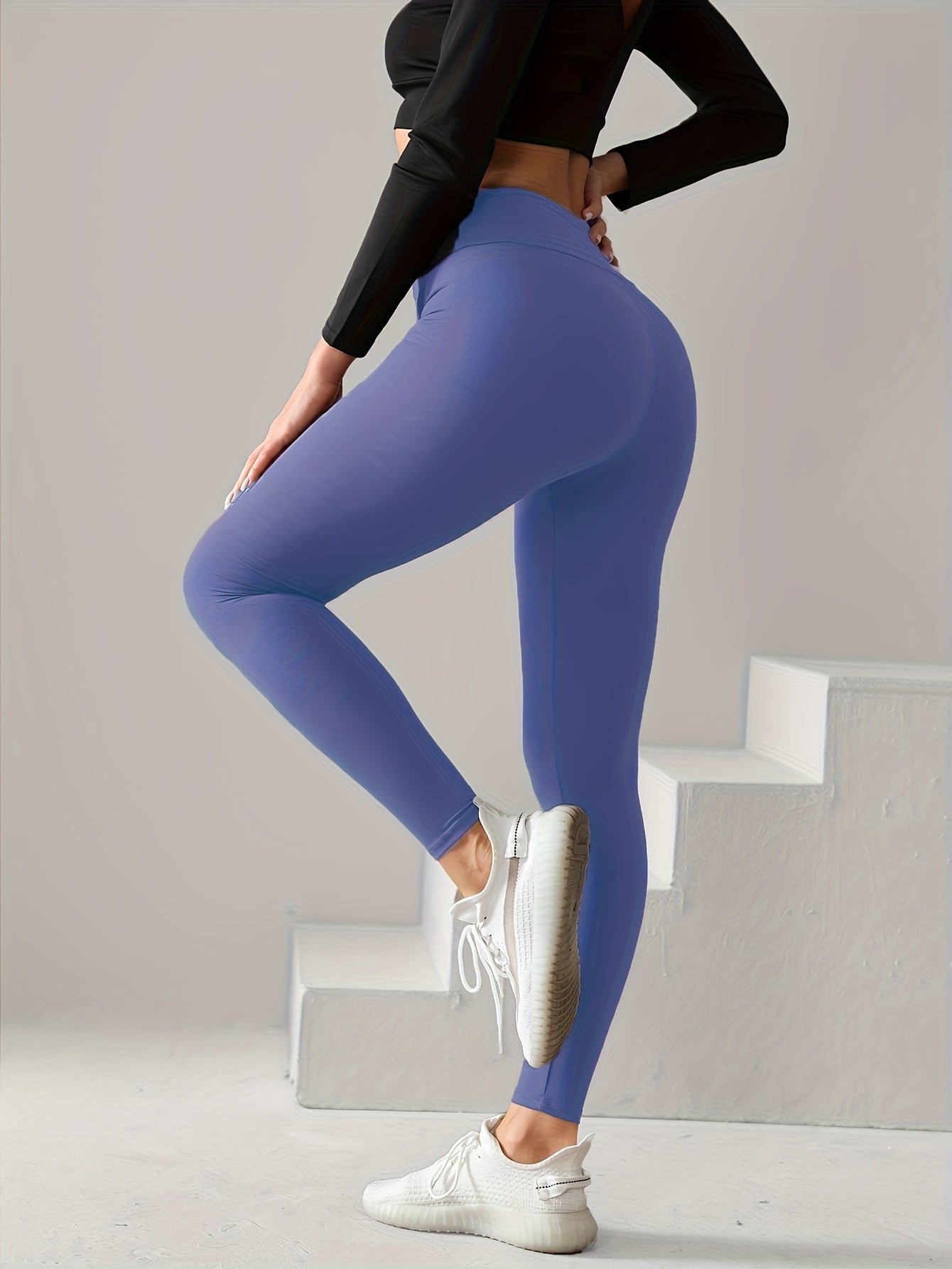 Pantalon de yoga intégral taille haute pour femme