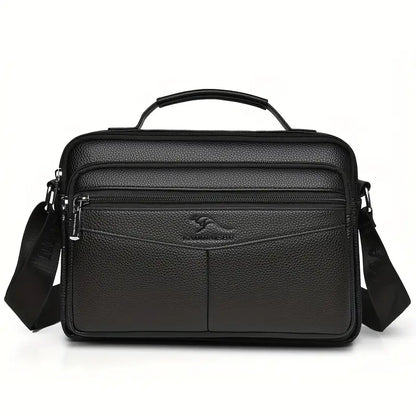Sac bandoulière homme en cuir – Élégant et pratique pour le bureau et les voyages
