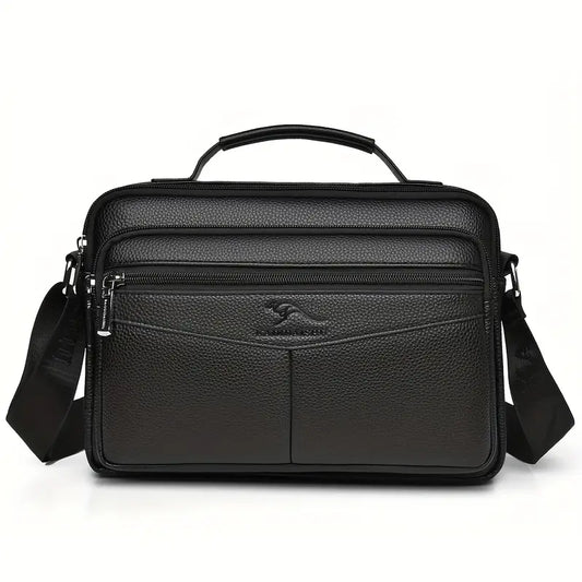 Sac bandoulière homme en cuir – Élégant et pratique pour le bureau et les voyages