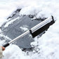 Brosse et Grattoir à Neige pour Voiture – Manche Long Aluminium, Idéal pour Pare-Brise et Vitres