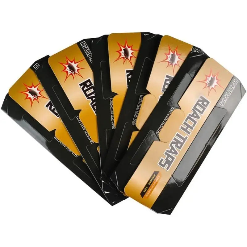 Pièges à Cafards Ultra-Puissants – Lot de 20 Pièges Anti-Insectes sans Produits Chimiques pour Cuisine, Salle de Bain et Maison