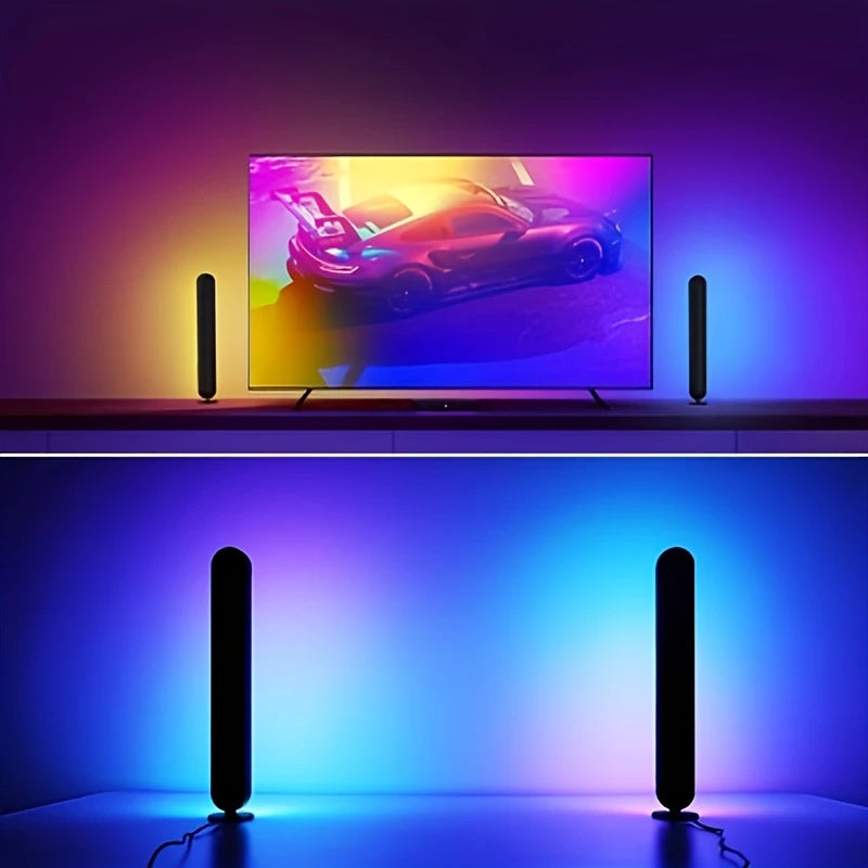 Barres LED Ambilight Intelligentes – Éclairage Réactif RGB pour TV, Gaming et Ambiance Cinéma