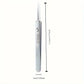 Pince à Bout Pointu Acier Inoxydable – Extraction de Poils Incarnés, Comédons et Points Noirs