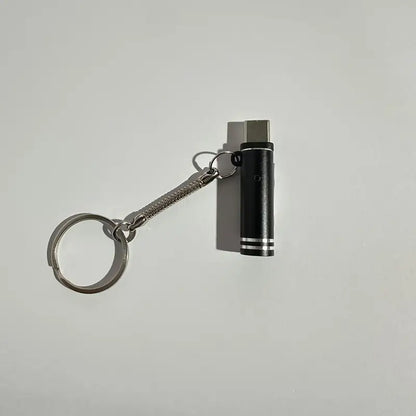 Briquet Tempête USB Électrique Étanche – Allume Feu Plasma Rechargeable pour Camping et Survie, coloris Noir