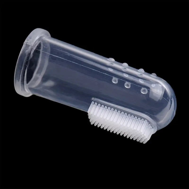 Brosse à Dents pour Animaux en Silicone – Hygiène Dentaire Facile pour Chiens et Chats – Format Doigt Réutilisable