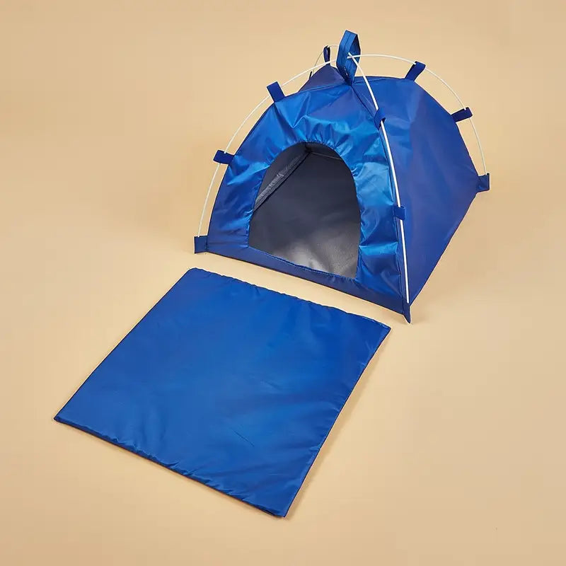Tente Pliable pour Chat ou Petit Chien – Maison Portable en Tissu Imperméable avec Coussin Amovible