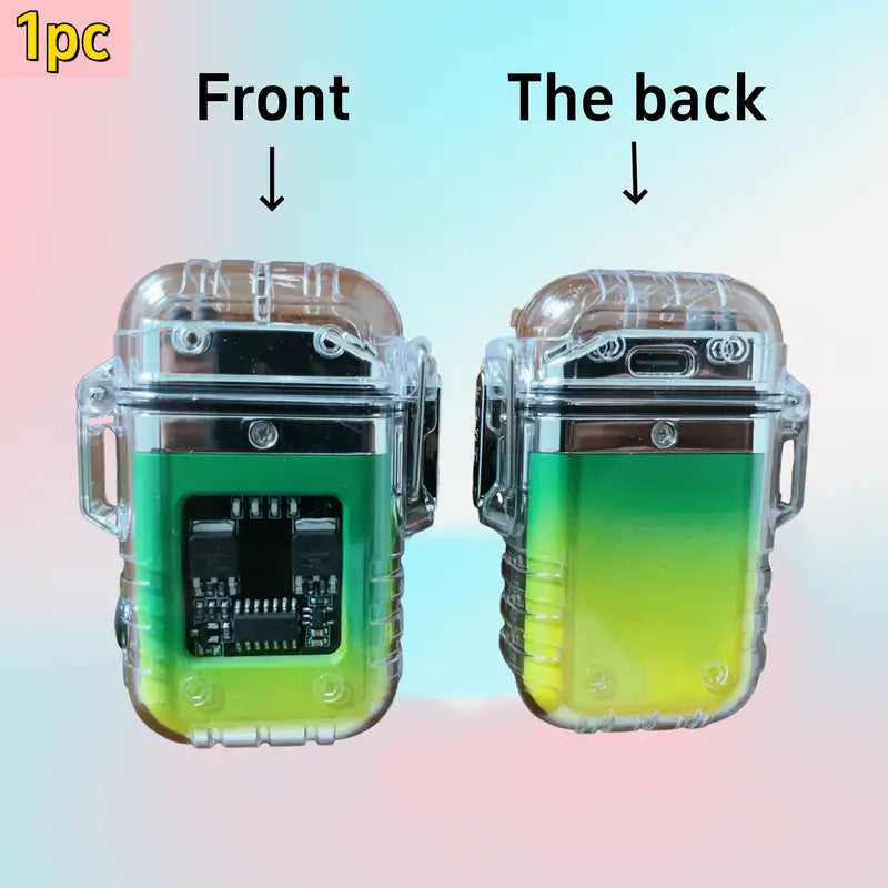 Briquet Tempête USB Électrique Étanche – Allume Feu Plasma Rechargeable pour Camping et Survie