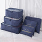 Set de 6 Organisateurs de Valise – Poches de Rangement pour Vêtements et Accessoires de Voyage