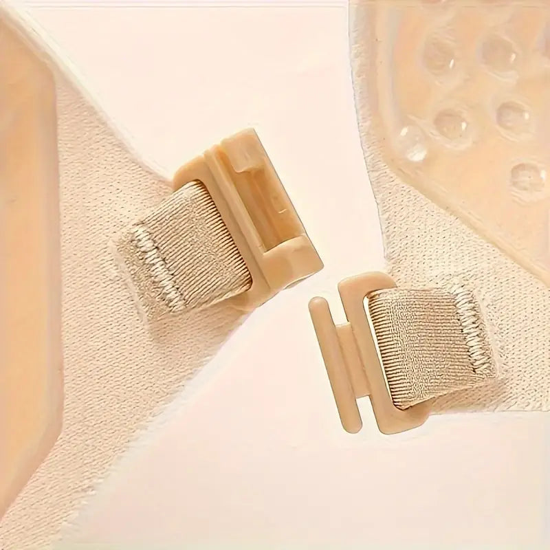 Soutien-gorge adhésif invisible sans bretelles – Effet push-up naturel pour robe décolletée ou dos nu, Réutilisable & confortable