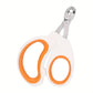 Coupe-Griffes de Précision pour Animaux, coloris Orange+blanc