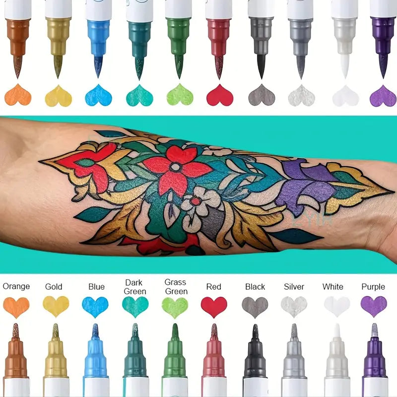 Feutres Tatouage Temporaire