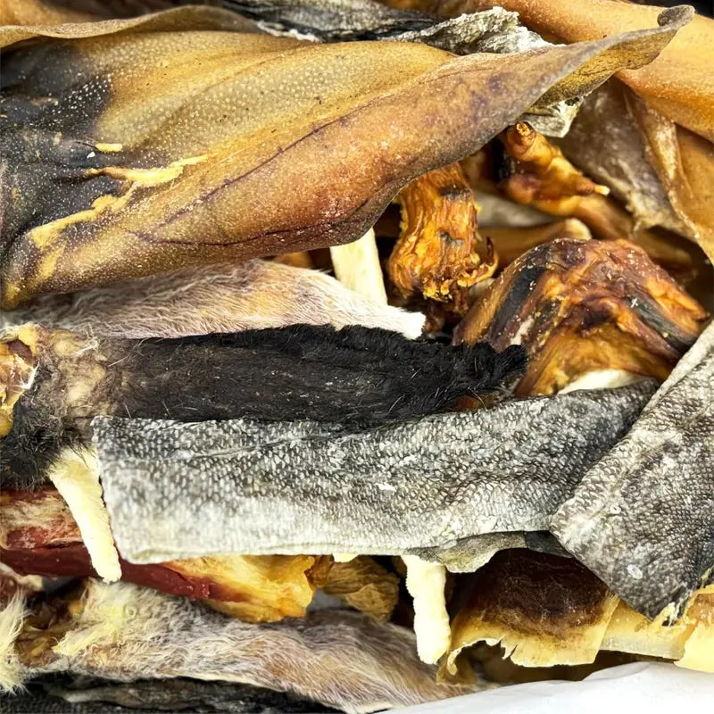 Box de Friandises Naturelles pour Chiens – Panaché de Produits Séchés 100% Naturels à Mâcher