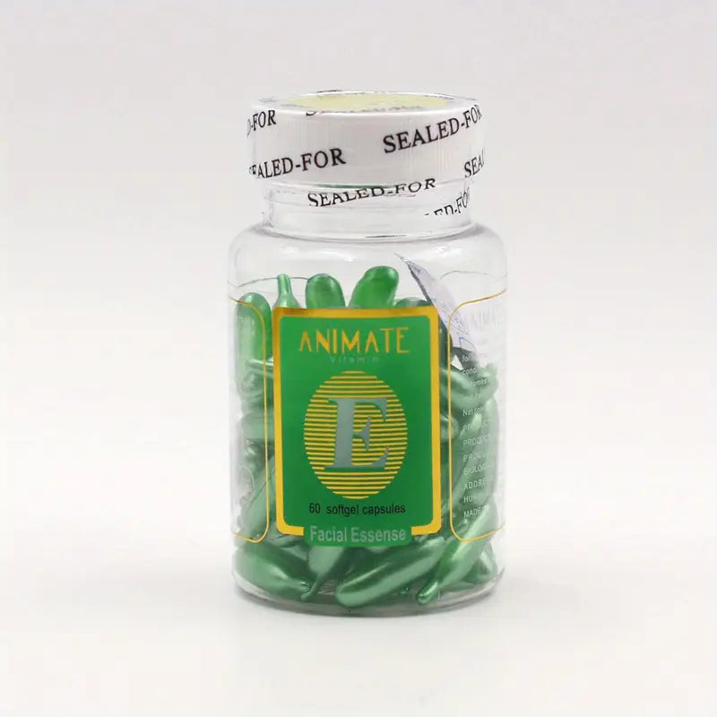 Capsules Sérum Anti-Âge à l’Extrait Végétal – Soin Concentré pour Hydratation et Éclat du Visage