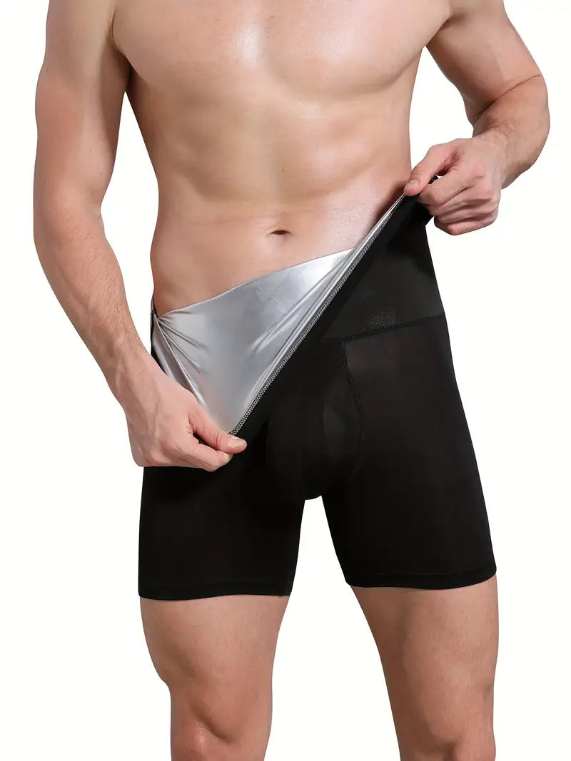 Boxer Sculptant Homme Taille Haute - Maintien Ventre Plat & Lissage Silhouette , un sous-vêtement confortable