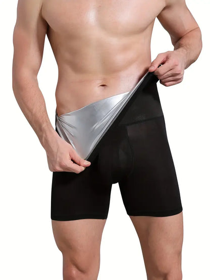 Boxer Sculptant Homme Taille Haute - Maintien Ventre Plat & Lissage Silhouette , un sous-vêtement confortable