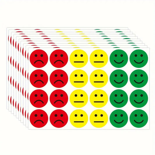 Stickers Émotions pour Enfants – Autocollants Smiley pour Éducation Positive et Gestion du Comportement
