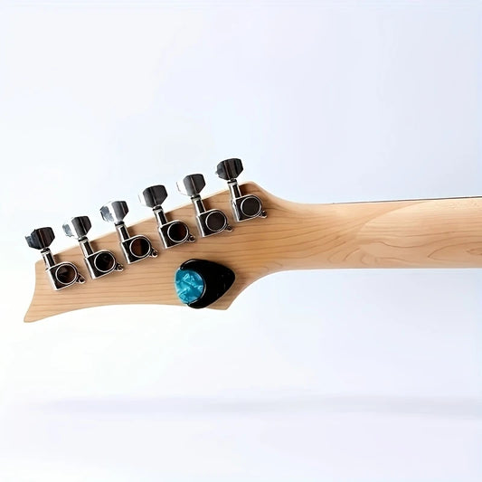 Lot de 20 Médiators Guitare et 2 Étuis Porte-Pick – Couleurs Aléatoires & Épaisseurs Variées